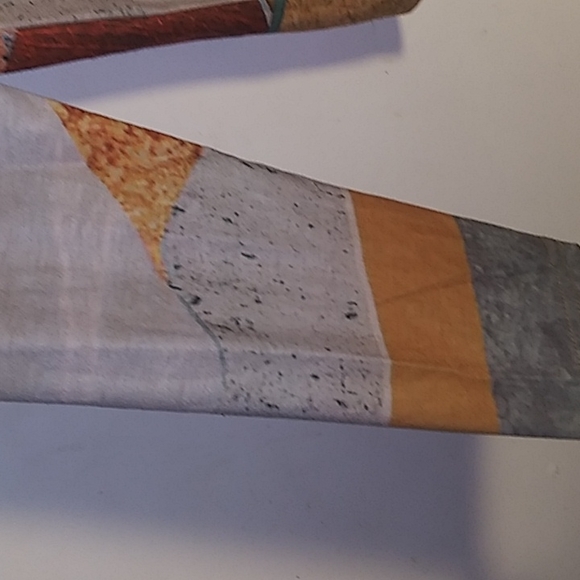 Women's top tunic blouse earthy colors size large ten ency - Picture 5 of 10